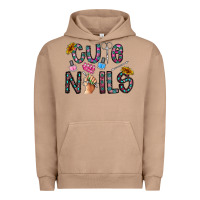 Pigment Burro cute nails Urban Hoodie - CowhideDigitalArt