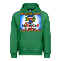 Emerald all American girl Urban Hoodie - HRA Design Shop