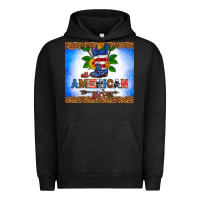 Pigment Black all American girl Urban Hoodie - HRA Design Shop