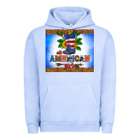 Pigment Grape Ice all American girl Urban Hoodie - HRA Design Shop