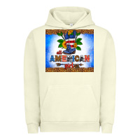 Pigment Pistachio all American girl Urban Hoodie - HRA Design Shop