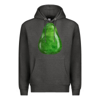 Charcoal Heather avocado fa element Premium Hoodie - FaDigitalArtStudio