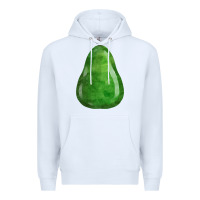 White avocado fa element Premium Hoodie - FaDigitalArtStudio