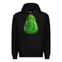 Black avocado fa element Premium Hoodie - FaDigitalArtStudio