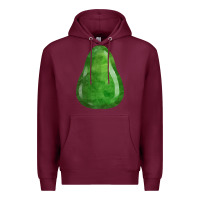 Burgundy avocado fa element Premium Hoodie - FaDigitalArtStudio