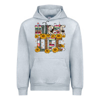 Heather Grey nurse life Urban Hoodie - FaDigitalArtStudio