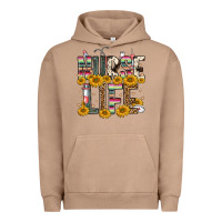 Pigment Burro nurse life Urban Hoodie - FaDigitalArtStudio