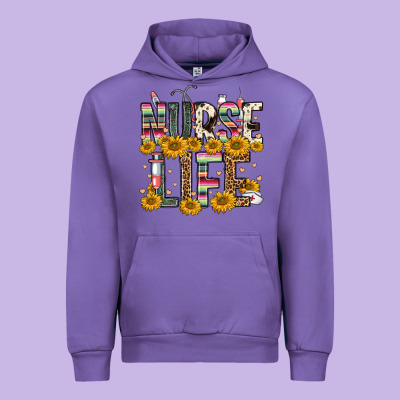 Nurse Life Urban Hoodie Designed By Fadigitalartstudio