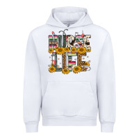 White nurse life Urban Hoodie - FaDigitalArtStudio