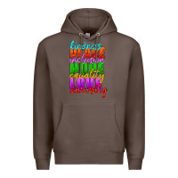 Coffee kindness peace inclusion hope equality love diversity Premium Hoodie - HRA Design Shop