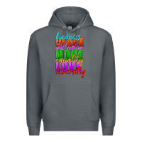 Rock kindness peace inclusion hope equality love diversity Premium Hoodie - HRA Design Shop