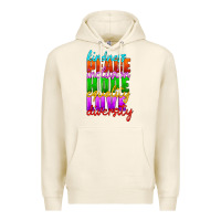 Tofu kindness peace inclusion hope equality love diversity Premium Hoodie - HRA Design Shop