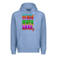 Colony Blue kindness peace inclusion hope equality love diversity Premium Hoodie - HRA Design Shop
