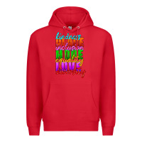 Red kindness peace inclusion hope equality love diversity Premium Hoodie - HRA Design Shop