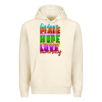 Sandshell kindness peace inclusion hope equality love diversity Premium Hoodie - HRA Design Shop