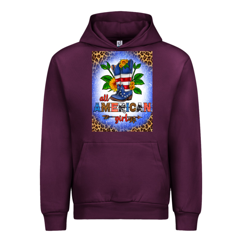 All American Girl Air Freshener Urban Hoodie by HRA Design Shop | Teevron