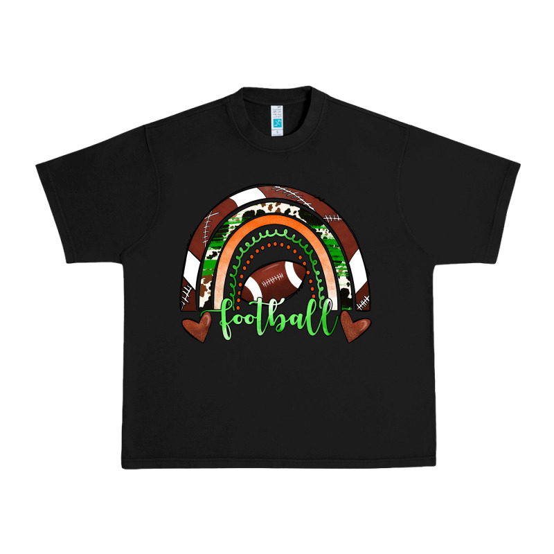 Football Rainbow Urban Heavy Tee by RanaPortraitStore | Teevron