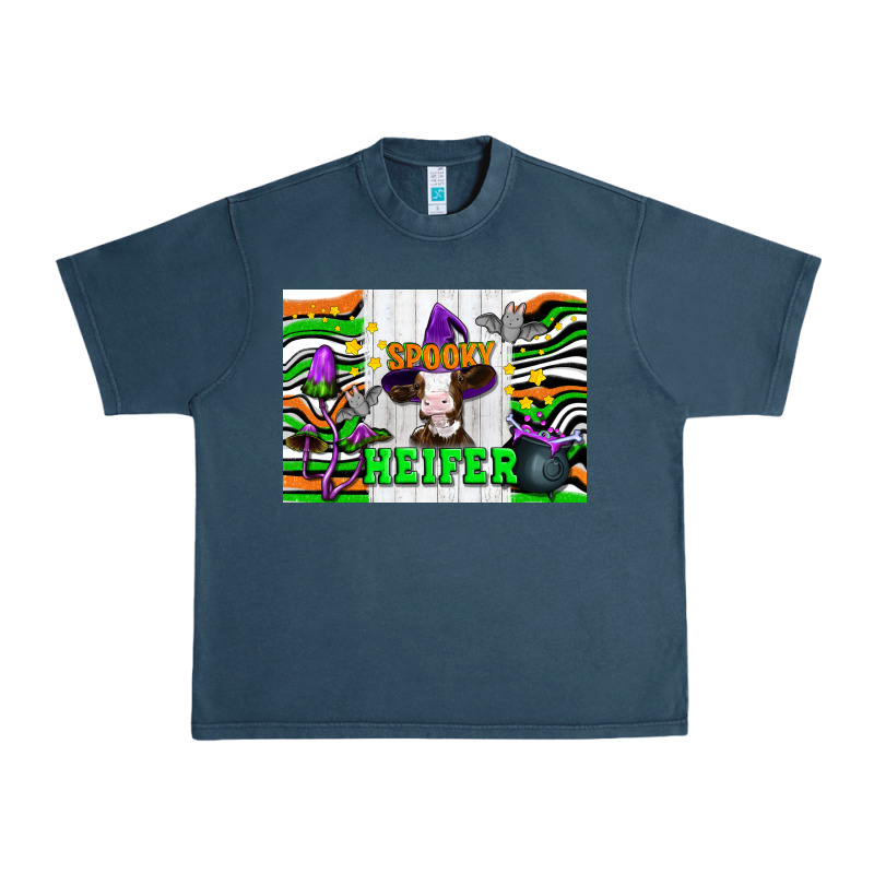 Spooky Heifer Urban Heavy Tee by Artiststas | Teevron
