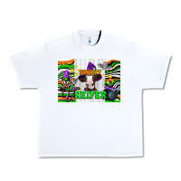 White Spooky heifer Urban Heavy Tee - Artiststas