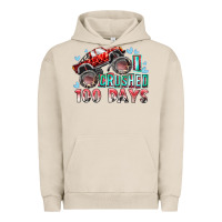 Pigment French Oak i crushed 100 days Urban Hoodie - RacoonDesign