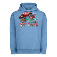 Pigment Pebble Blue i crushed 100 days Urban Hoodie - RacoonDesign