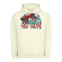 Pigment Pistachio i crushed 100 days Urban Hoodie - RacoonDesign