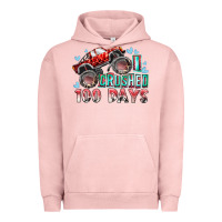 Pigment Salmon i crushed 100 days Urban Hoodie - RacoonDesign