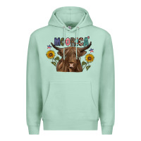 Seafoam Moorica Premium Hoodie - CowhideDigitalArt