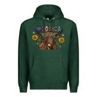 Sports Green Moorica Premium Hoodie - CowhideDigitalArt