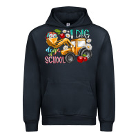 Navy i dig 100 days of school Urban Hoodie - RacoonDesign