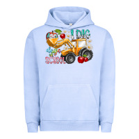 Pigment Grape Ice i dig 100 days of school Urban Hoodie - RacoonDesign
