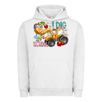 Pigment Lunar Rock i dig 100 days of school Urban Hoodie - RacoonDesign