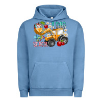 Pigment Pebble Blue i dig 100 days of school Urban Hoodie - RacoonDesign