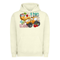 Pigment Pistachio i dig 100 days of school Urban Hoodie - RacoonDesign