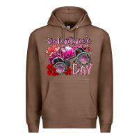 Chestnut valentines day monster truck Premium Hoodie - RacoonDesign