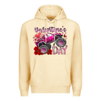 Pina Colada valentines day monster truck Premium Hoodie - RacoonDesign