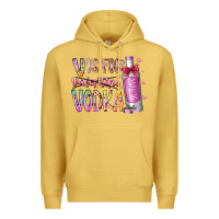 Antique Gold vis for valentine vodka Premium Hoodie - RacoonDesign