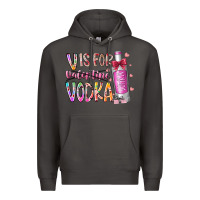 Smoke vis for valentine vodka Premium Hoodie - RacoonDesign