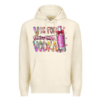 Tofu vis for valentine vodka Premium Hoodie - RacoonDesign