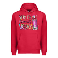 Cardinal vis for valentine vodka Premium Hoodie - RacoonDesign
