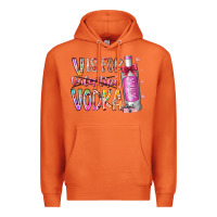 Carrot vis for valentine vodka Premium Hoodie - RacoonDesign
