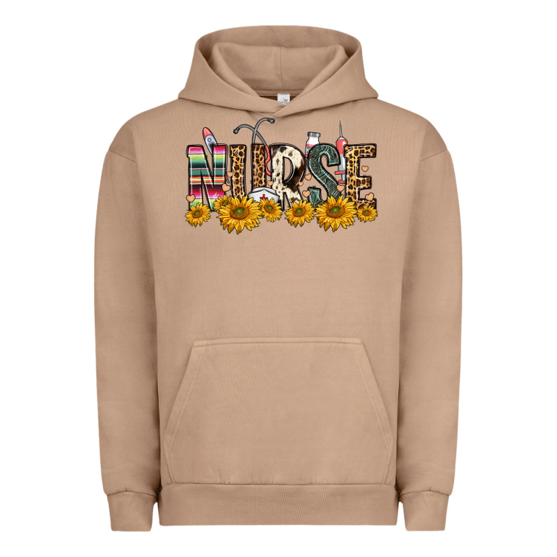 Nurse Sunflower Urban Hoodie by FaDigitalArtStudio | Teevron