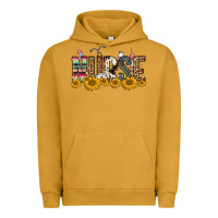 Pigment Peanut Butter nurse sunflower Urban Hoodie - FaDigitalArtStudio