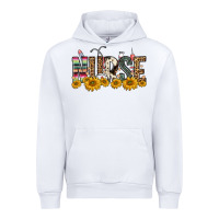 White nurse sunflower Urban Hoodie - FaDigitalArtStudio