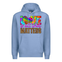 Colony Blue love is all that matters Premium Hoodie - HRA Design Shop