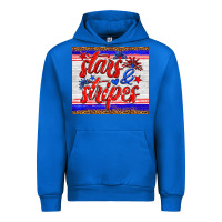 Cobalt stars and stripes tumbler Urban Hoodie - HRA Design Shop