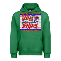 Emerald stars and stripes tumbler Urban Hoodie - HRA Design Shop