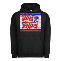 Pigment Black stars and stripes tumbler Urban Hoodie - HRA Design Shop