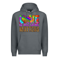 Rock love is all that matters Premium Hoodie - HRA Design Shop