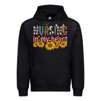 Black nursing in my heart Urban Hoodie - FaDigitalArtStudio